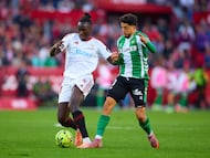 Imagen del derbi sevillano de la primera vuelta