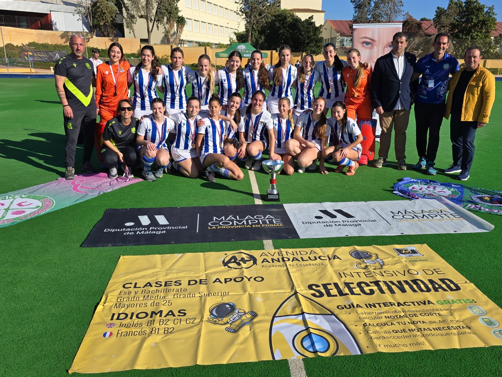 La Real Sociedad campeón de la Copa juveni de hockey hierba