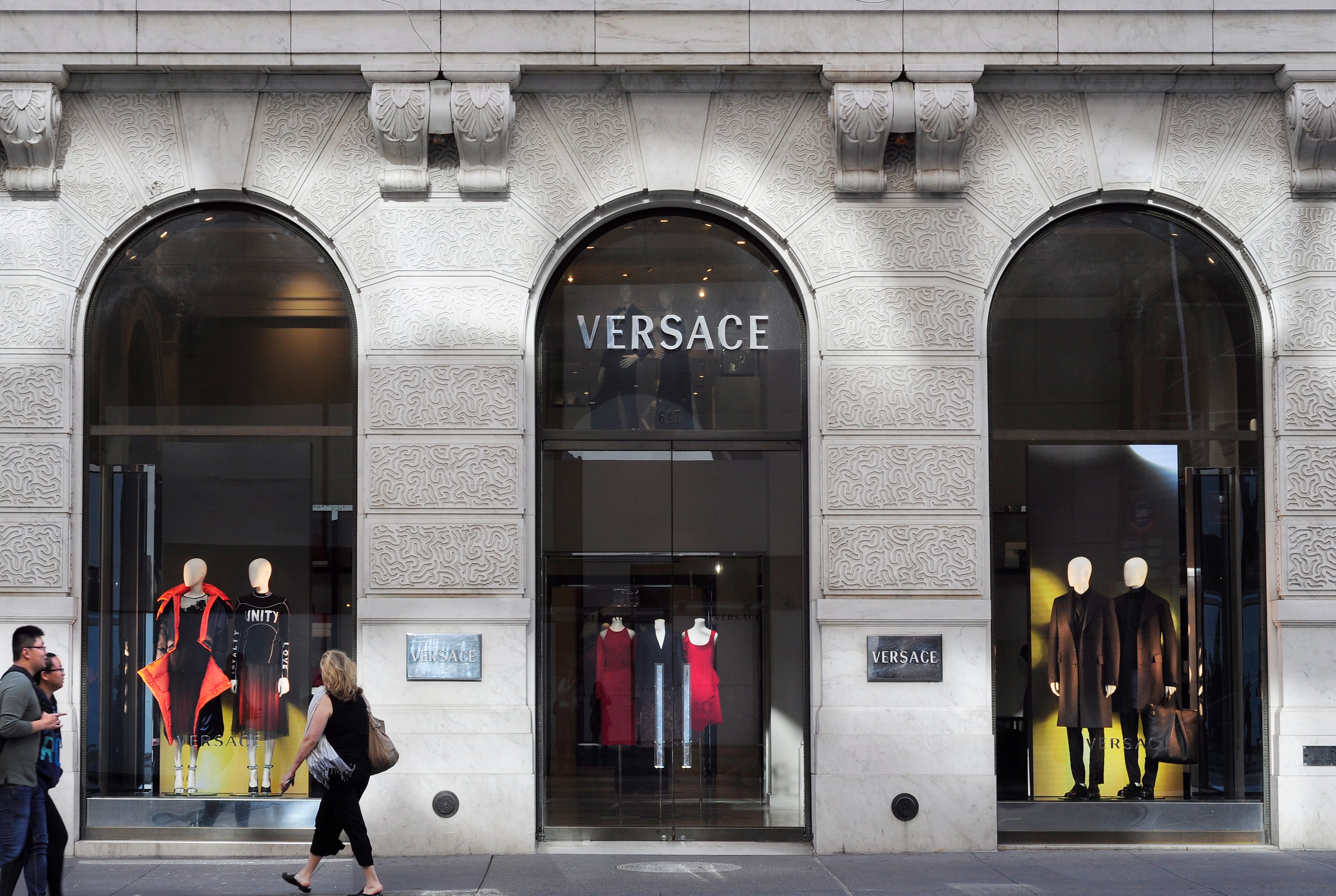 La tienda de Versace en la Fifth Avenue de Nueva York