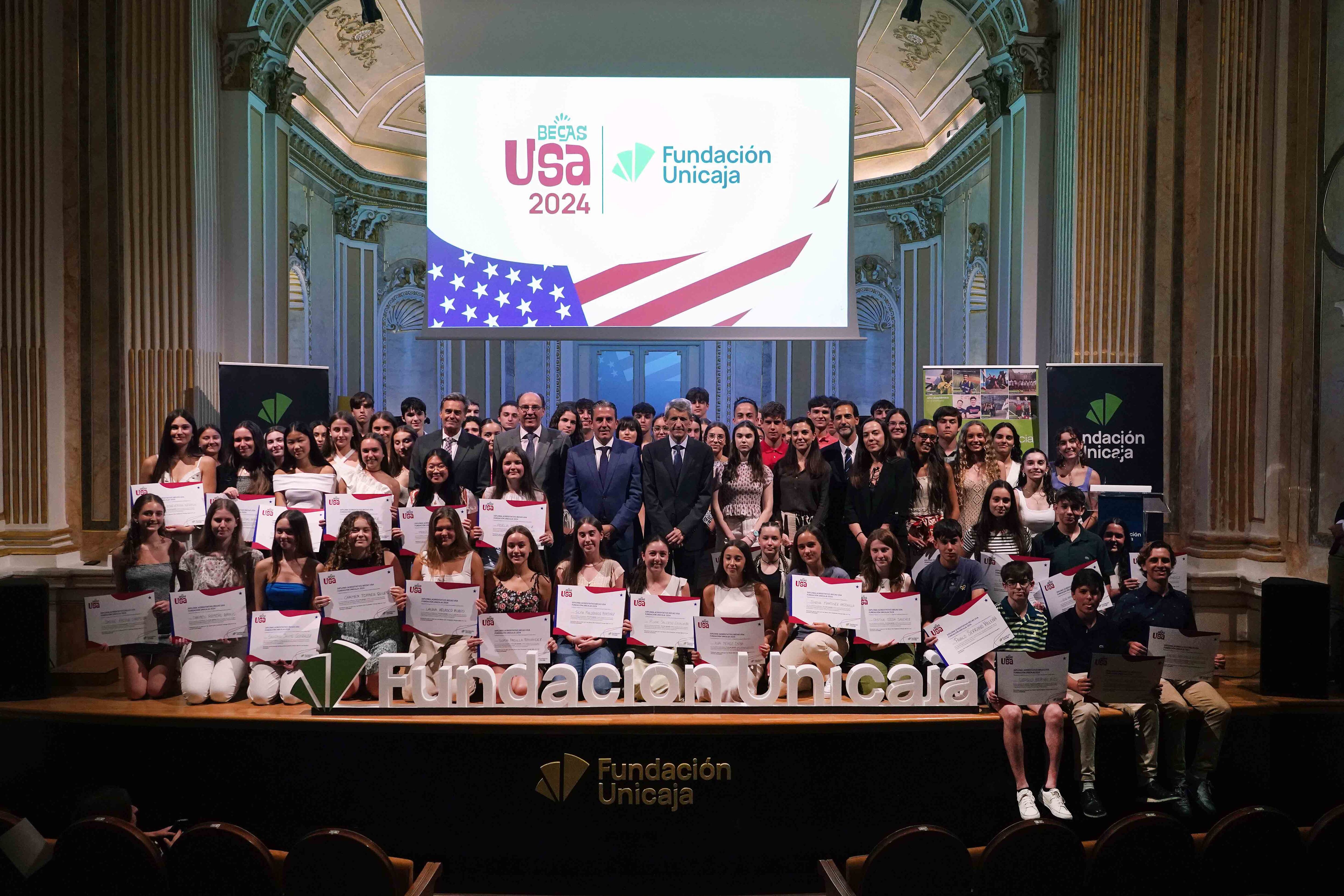 Un momento del encuentro organizado por la Fundación Unicaja