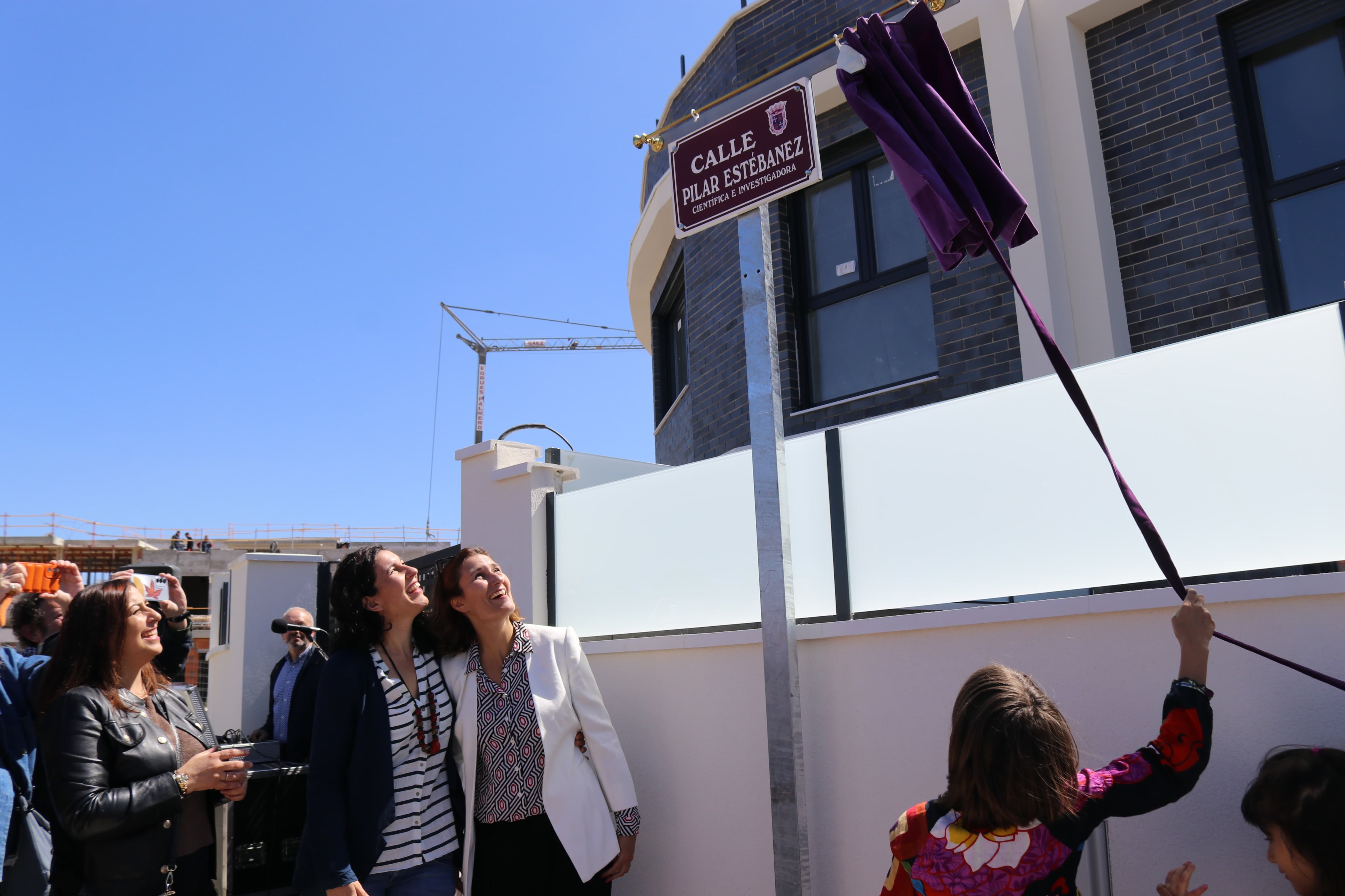 Pilar Estébanes ya tiene calle en Palencia