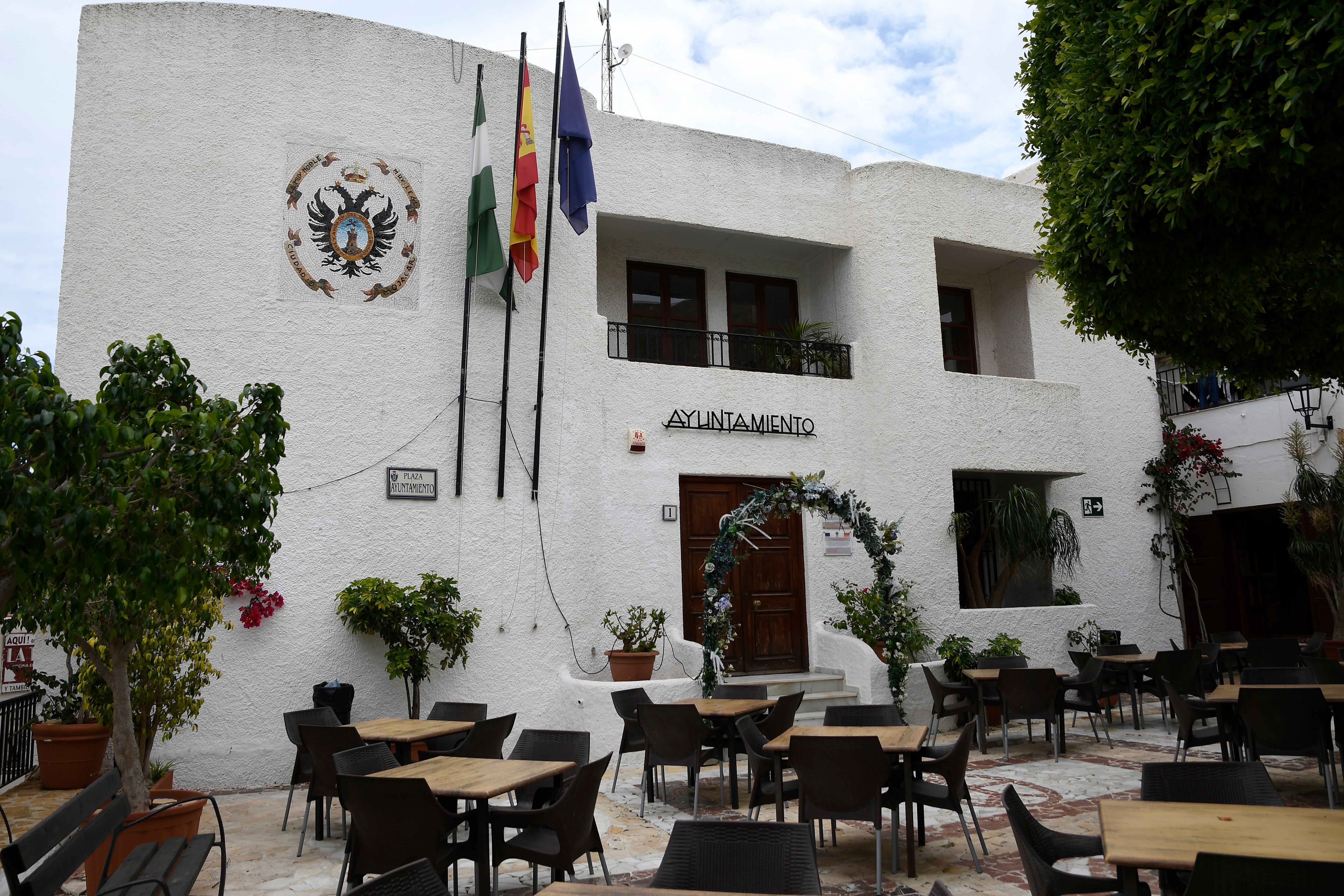 Edificio del Ayuntamiento de Mojácar (Almería)