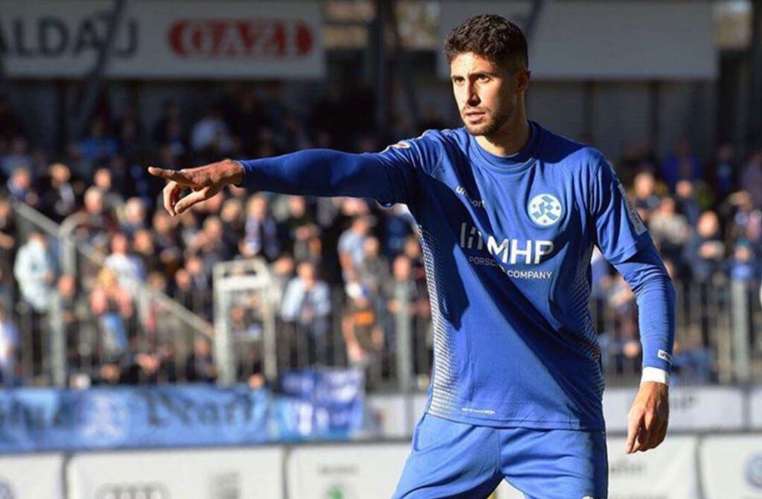 Pedro Astray durante su etapa en Alemania. 