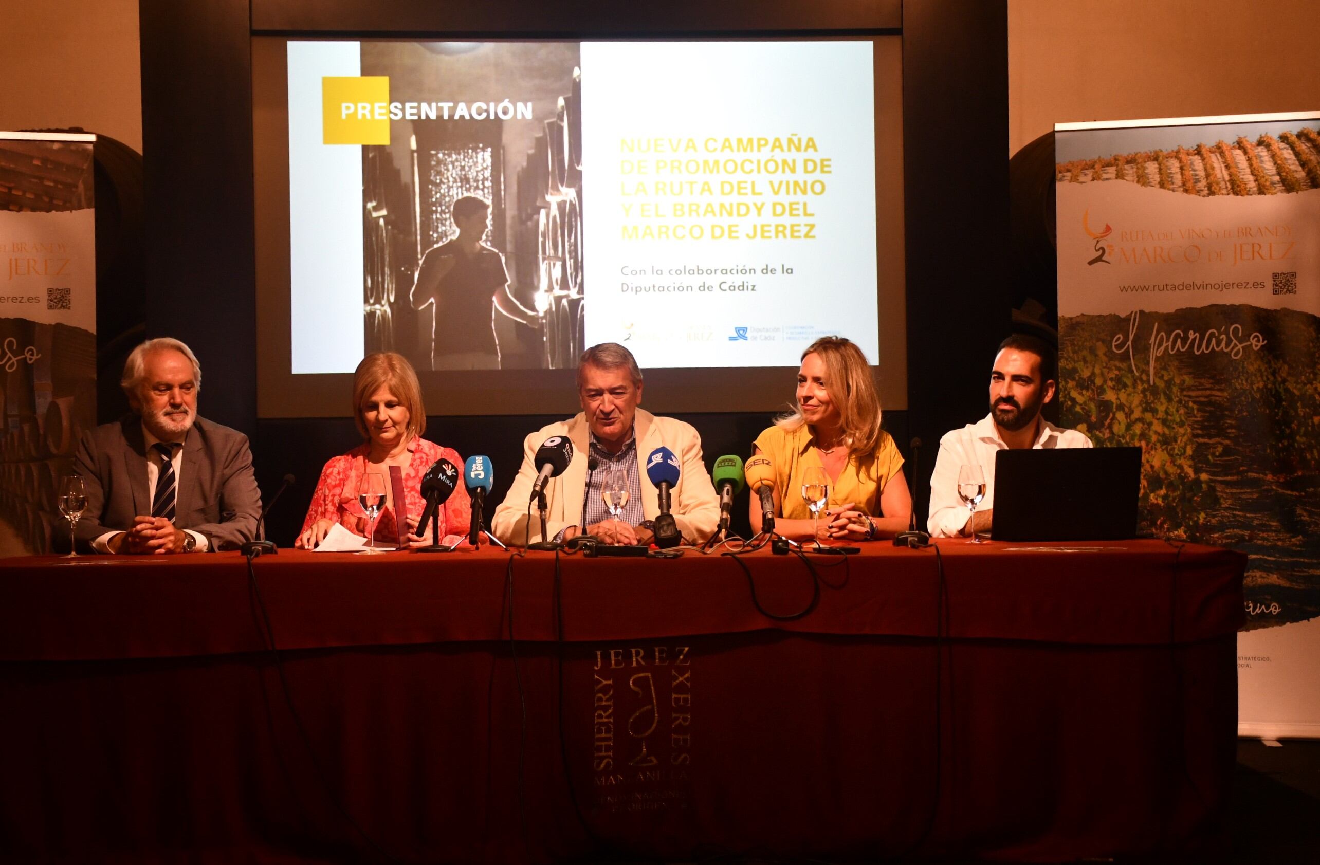 Presentación de la nueva campaña de las Rutas del Vino y el Brandy del Marco de Jerez