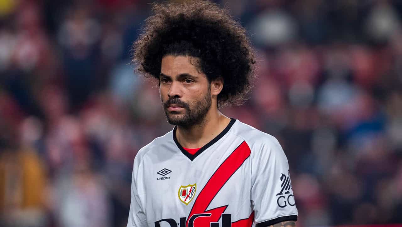 Aridane en su etapa en el Rayo Vallecano.