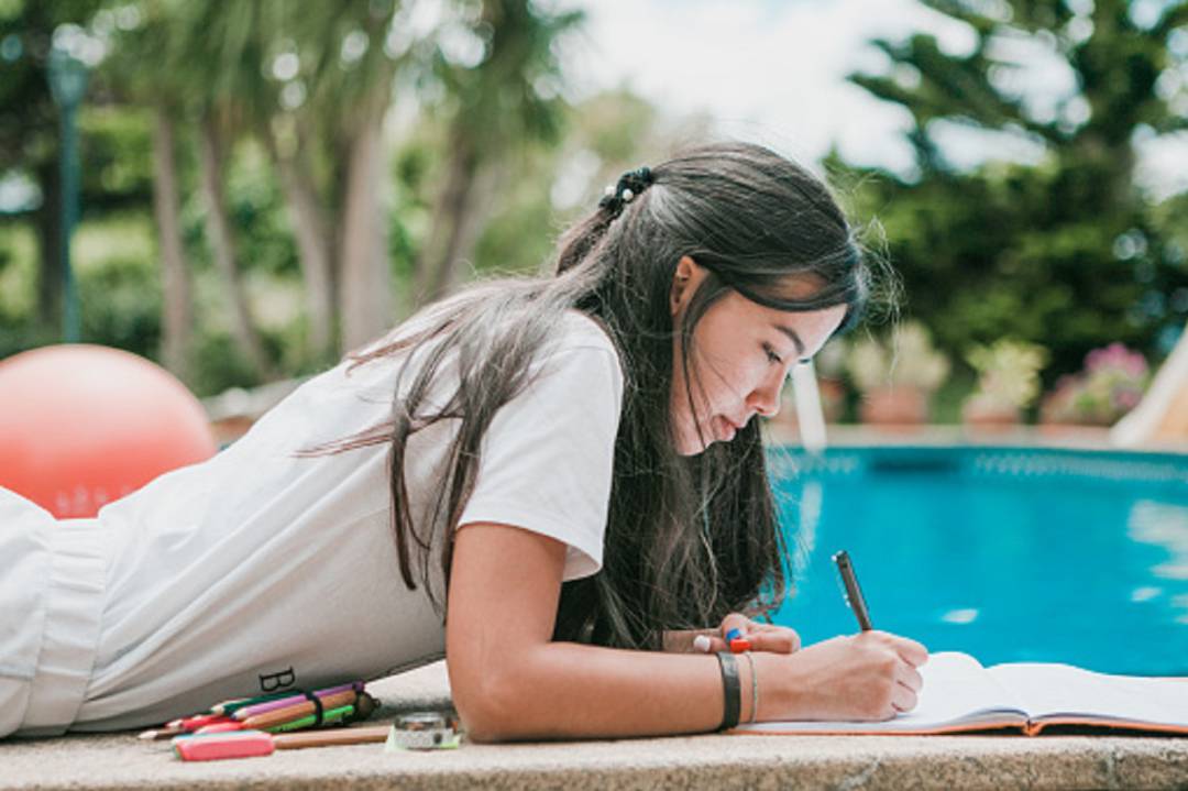 Estudiante en verano