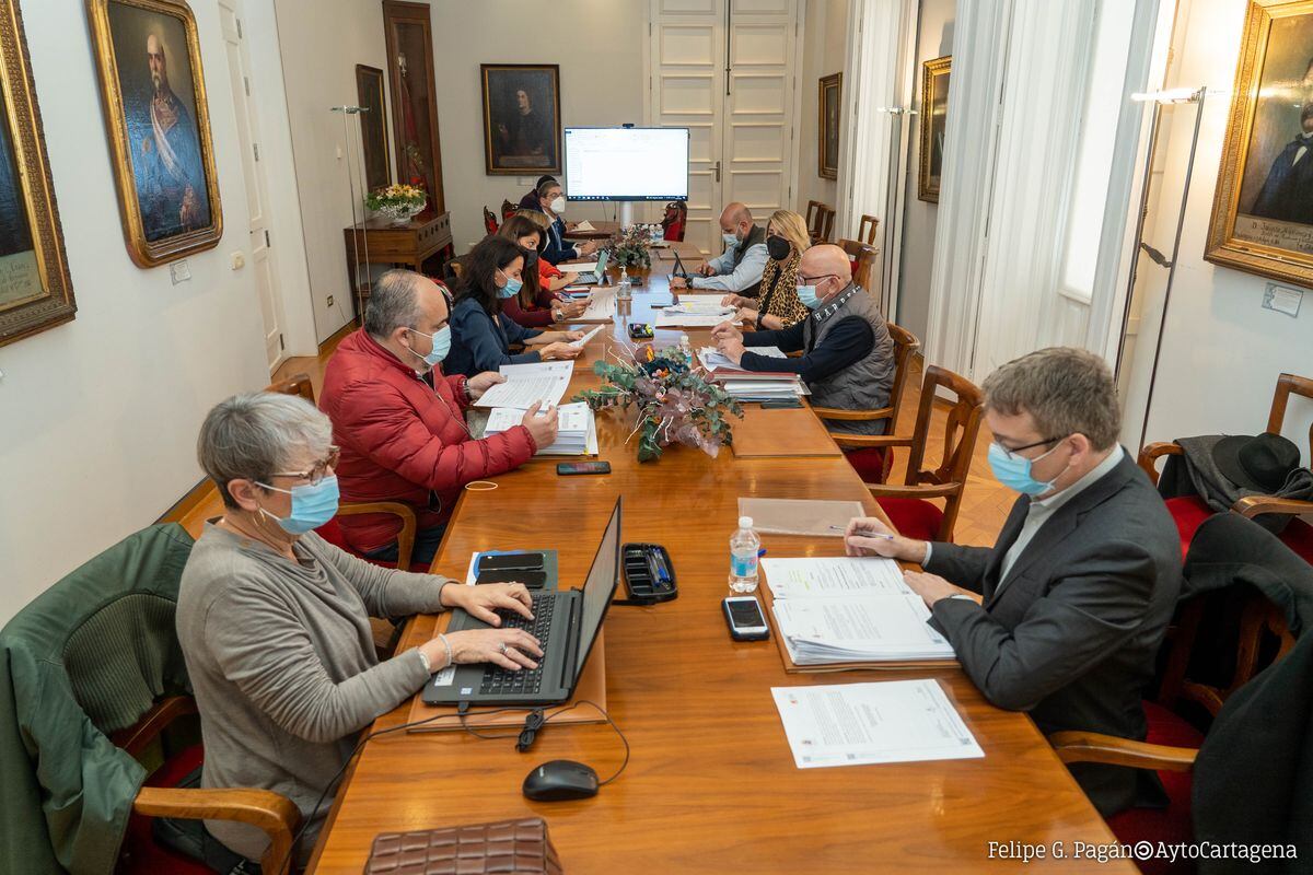 Reunión de la Junta de Gobierno Municipal