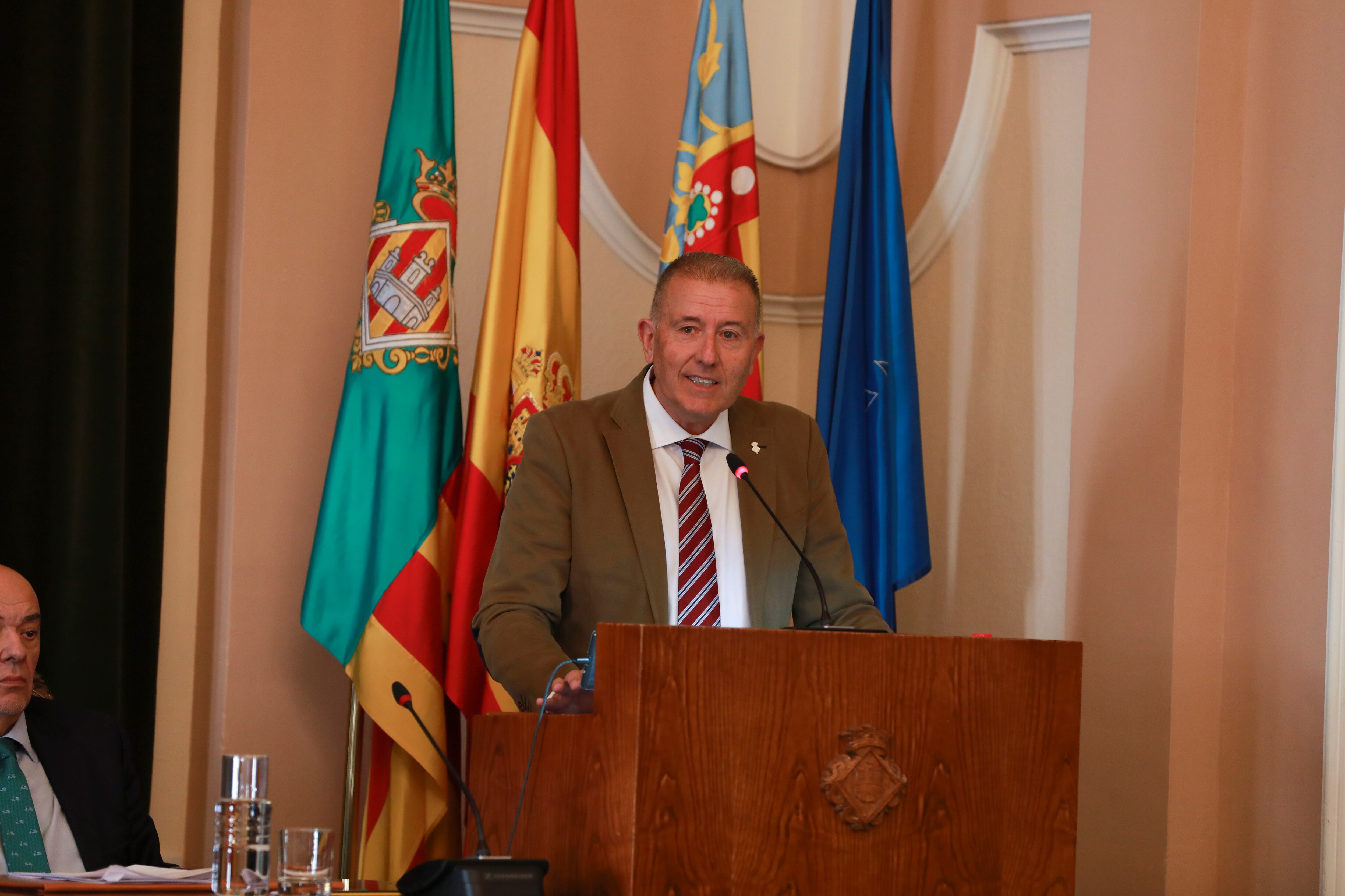 Vicent Sales, portavoz del Gobierno Municipal en el Ayuntamiento de Castellón