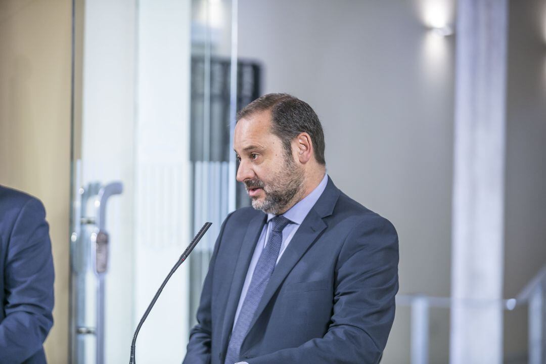 El presidente de Murcia y el ministro, ayer.