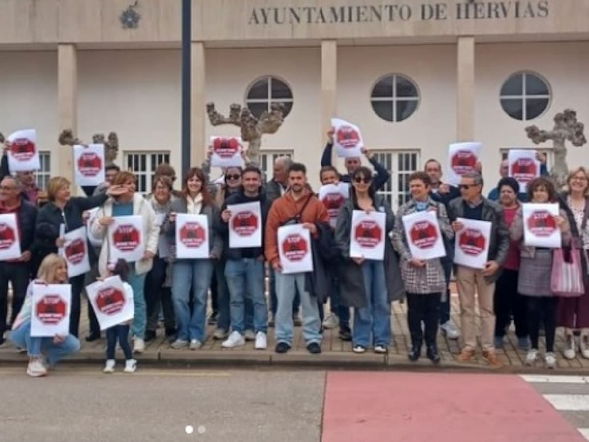 La Plataforma STOP Biometano de Hervías recibe con "alegría y cautela" el rechazo ambiental a la planta en la localidad