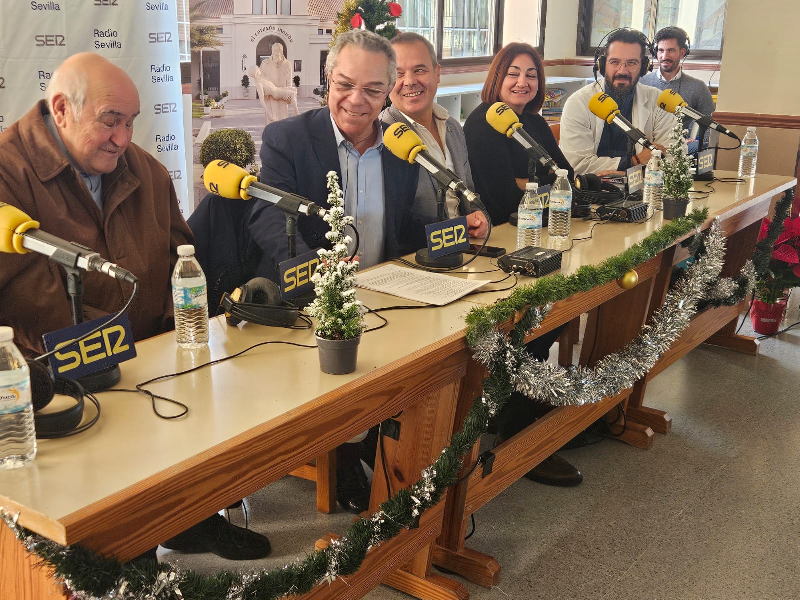 Programa desde la Ciudad de San Juan de Dios con Salomón Hachuel, José Antonio Araújo y el resto de invitados