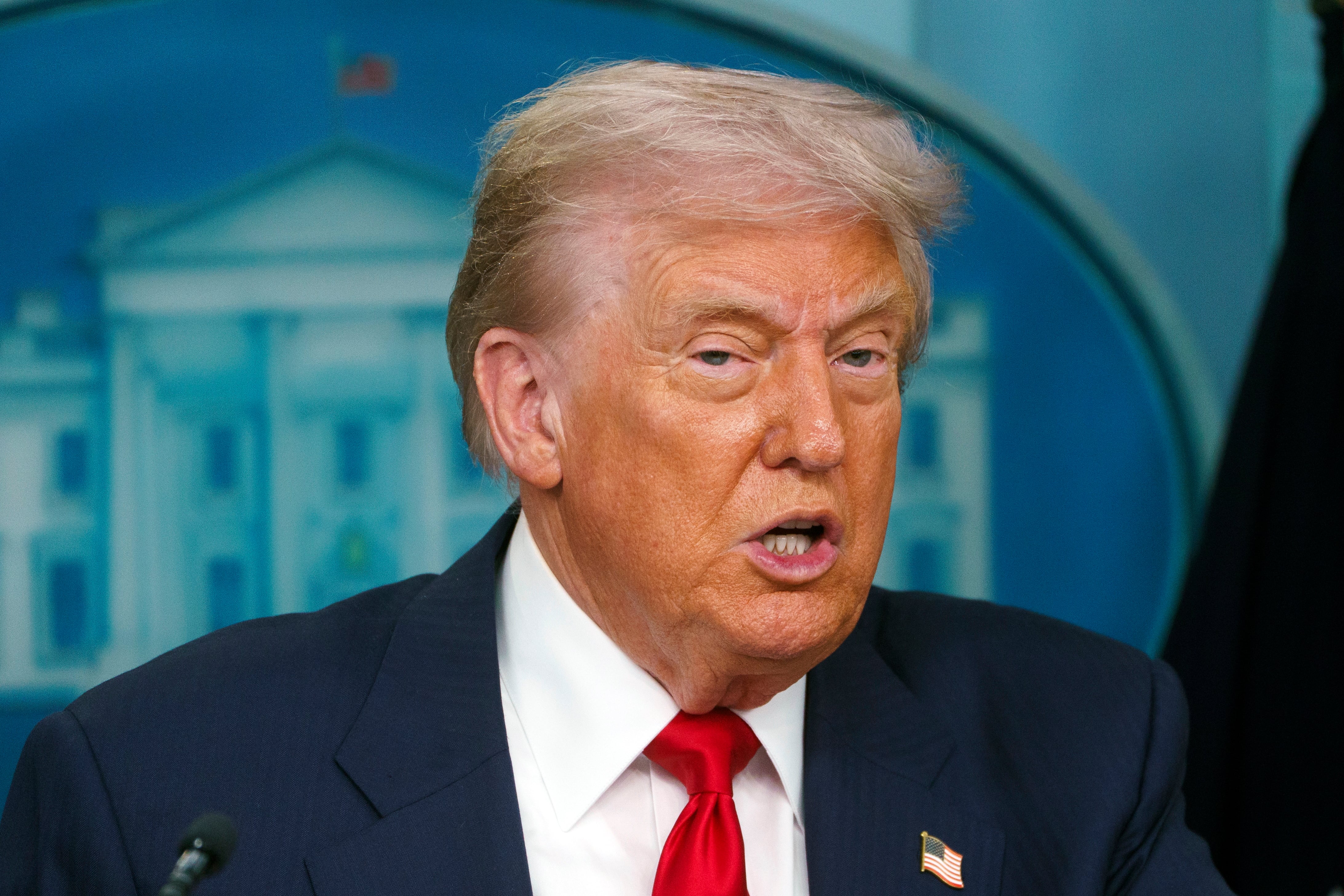 El presidente de EEUU, Donald Trump.