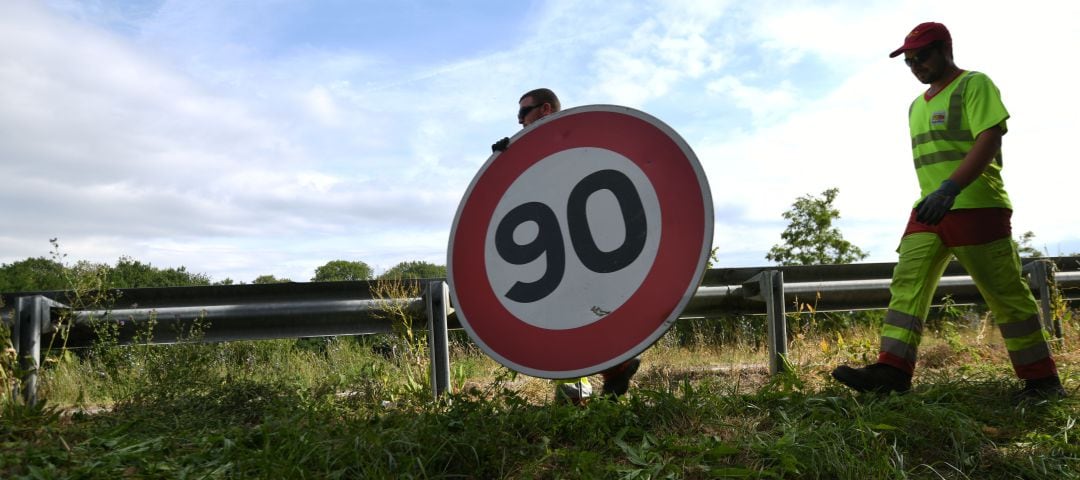 Todas las carreteras nacionales limitan su velocidad máxima 