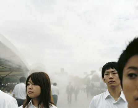 Día de la paz en Hiroshima, fotografía de Tomoko Yoneda expuesta en la Fundación Mapfre