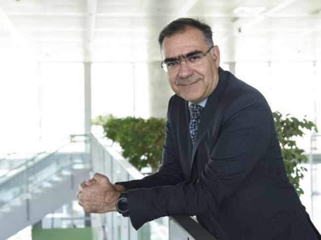 Pedro Bendala en el aeropuerto de Málaga-Costa del Sol
