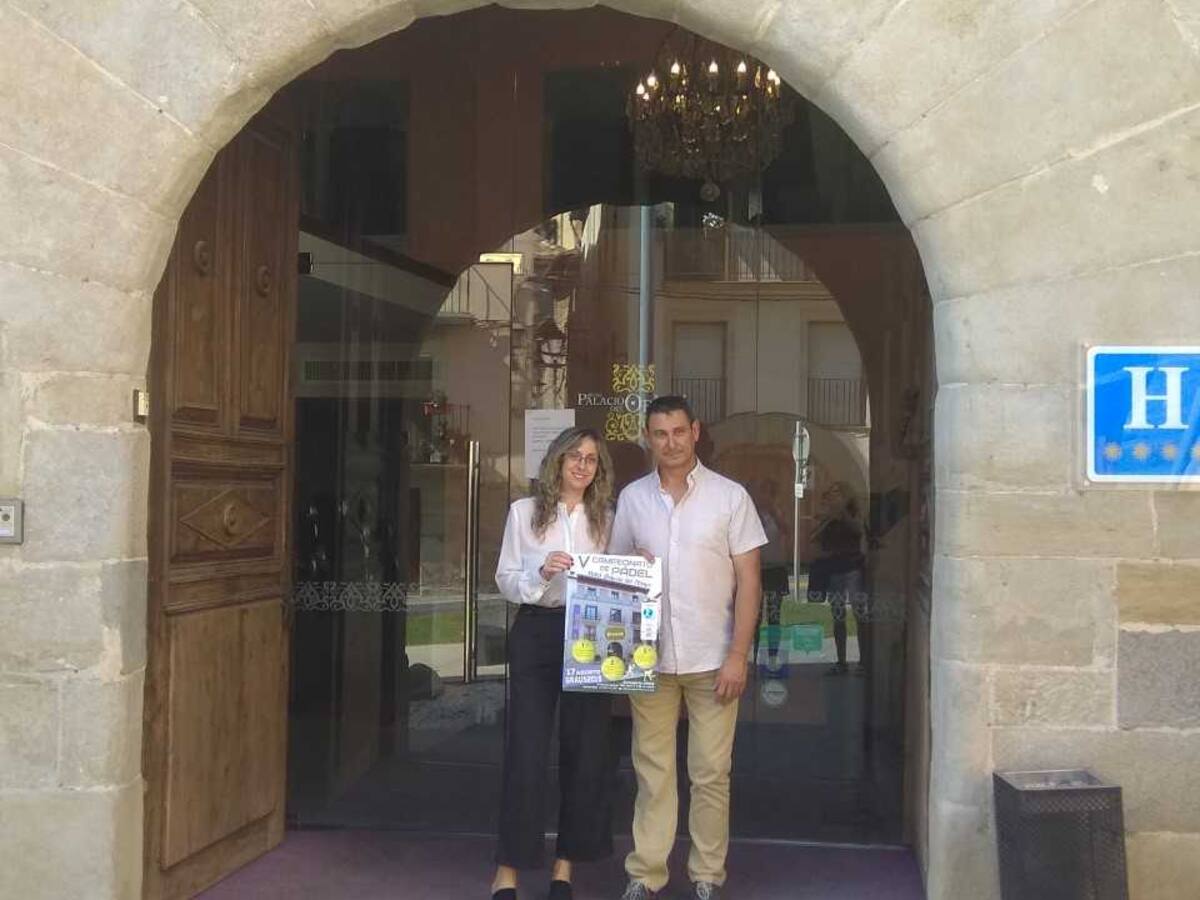 Todo a punto para el V Campeonato de Pádel Hotel Palacio del Obispo