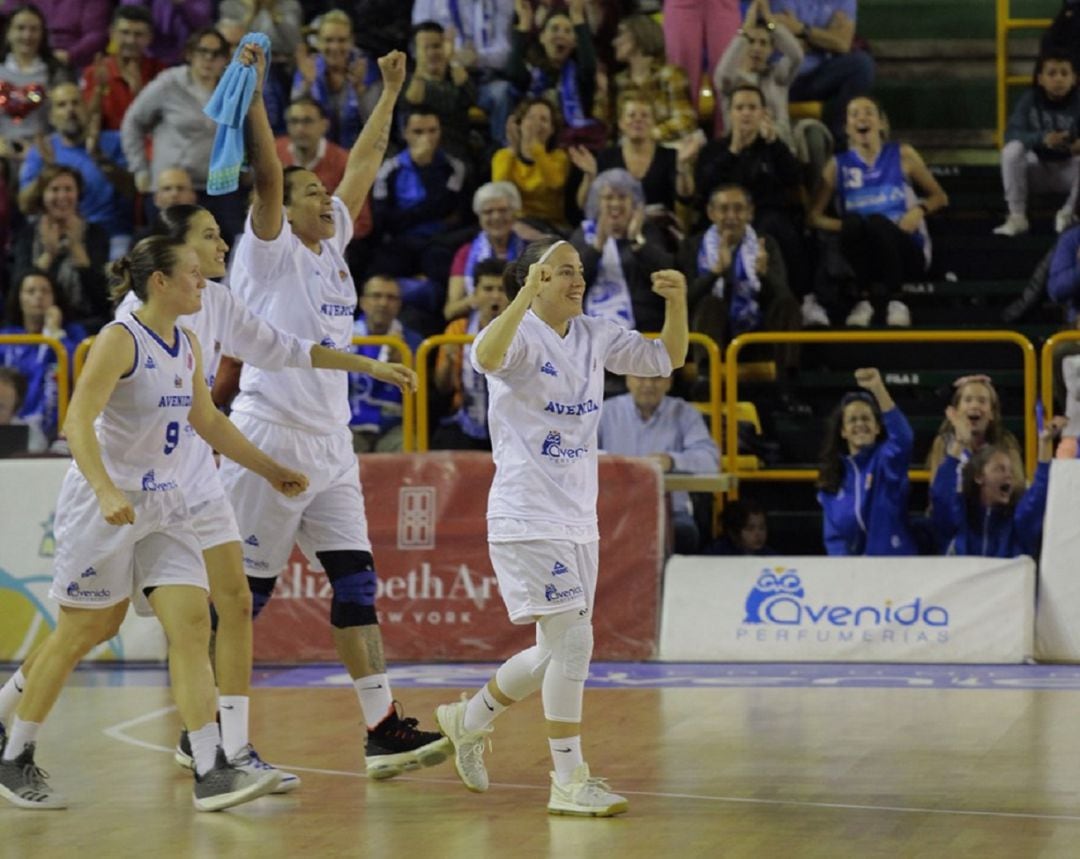 Perfumerías Avenida, tras su triunfo ante Fenerbahce.