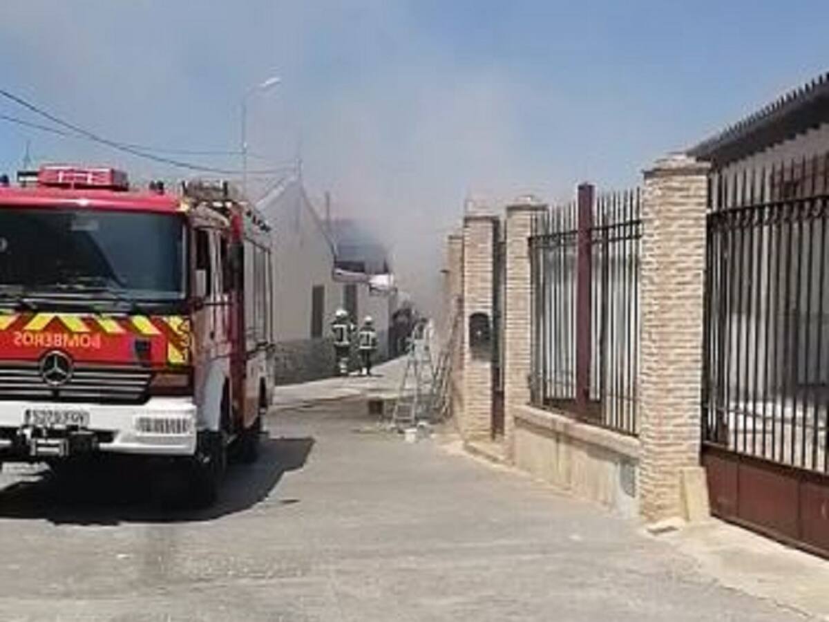 Muere un hombre en un incendio doméstico en Navalmoralejo