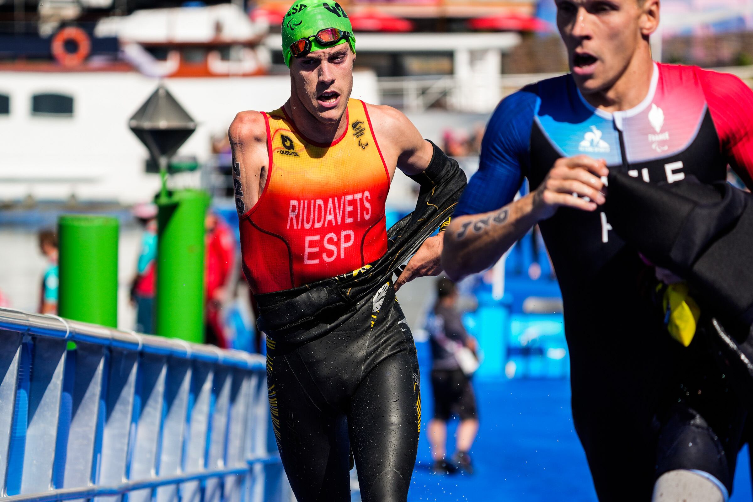 Nil Riudavets, medalla de bronze a París en triatló, es planteja ara un repte esportiu molt diferent.