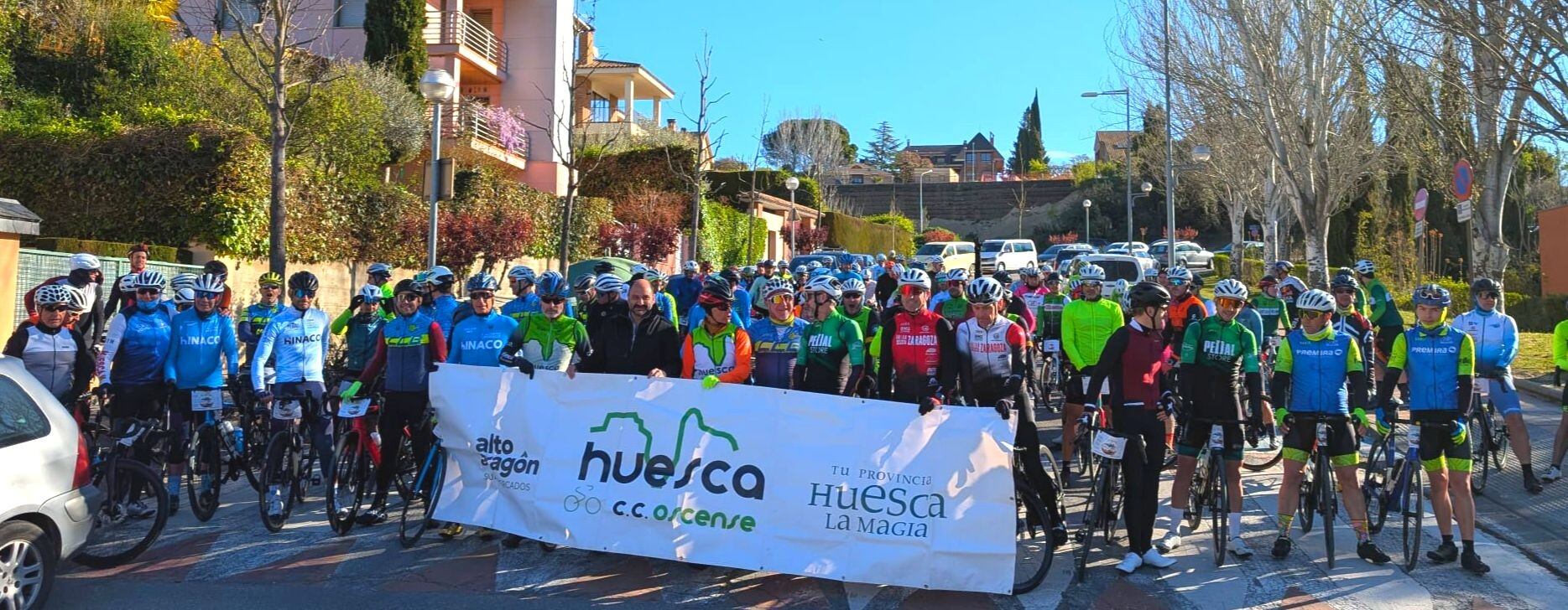 La cuarta salida reunió a 120 participantes en Barbastro