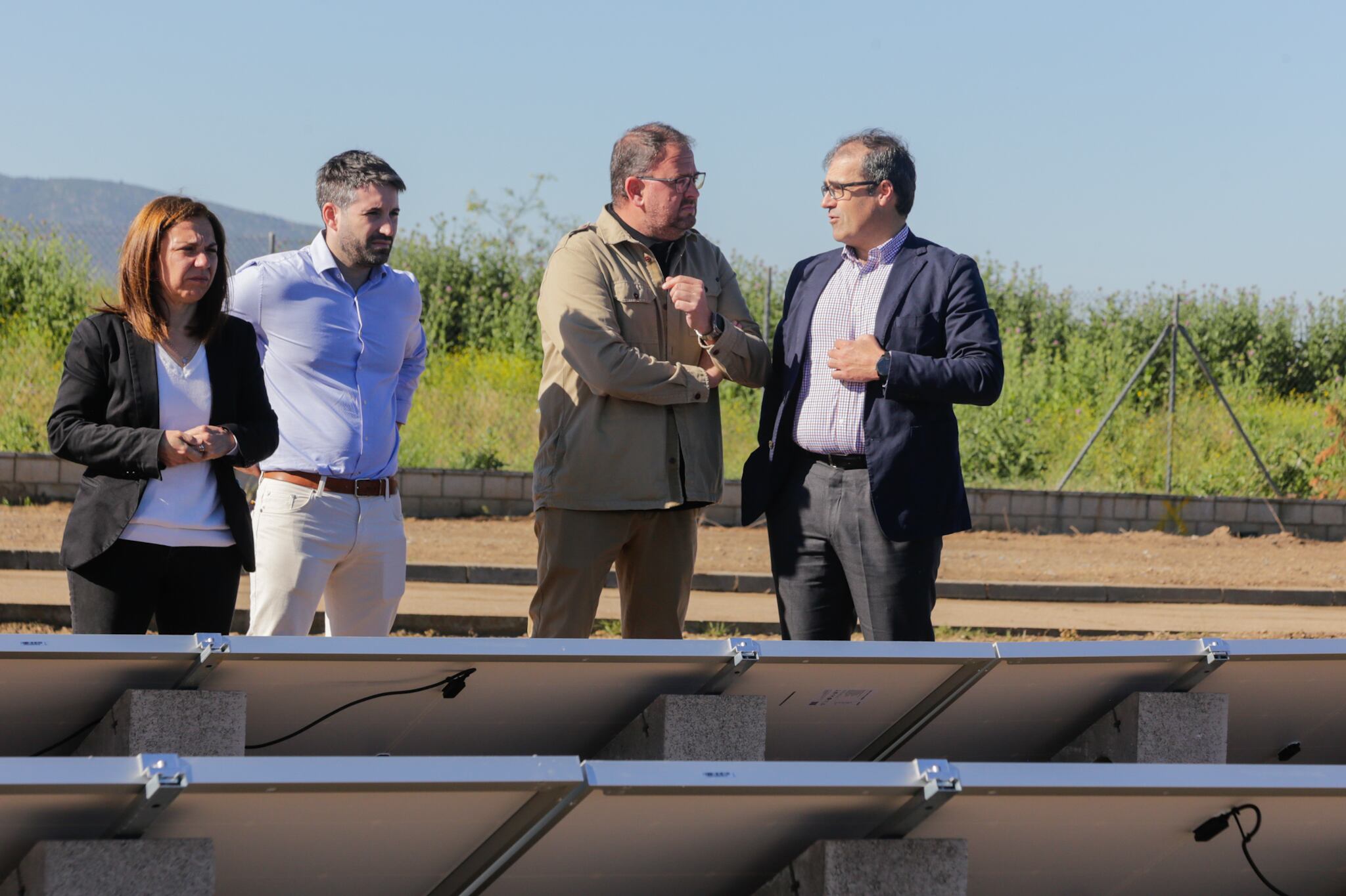 Aqualia instala placas fotovoltaicas en la EDAR de Mérida