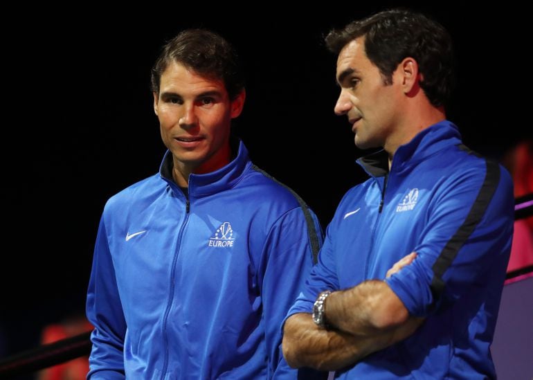 Nadal, junto a Federer