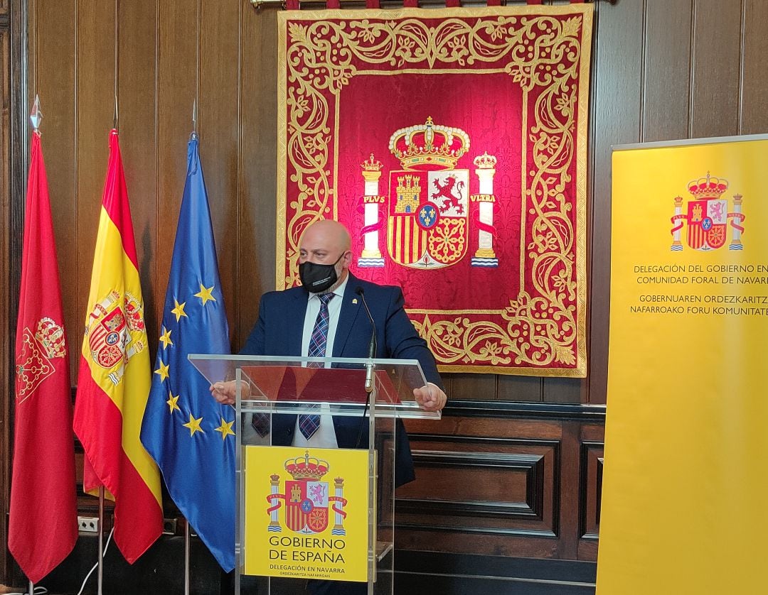 José Luis Arasti, delegado del Gobierno en Navarra.