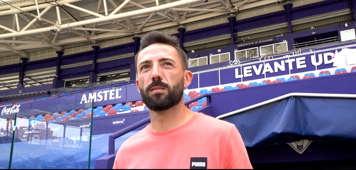 Morales, en su mensaje de despedida del Levante.