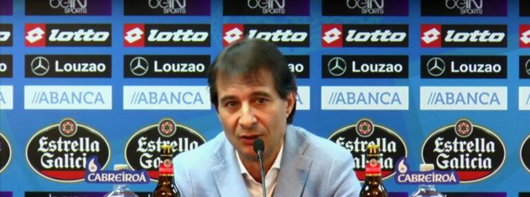 Richard Barral, director deportivo del Deportivo.