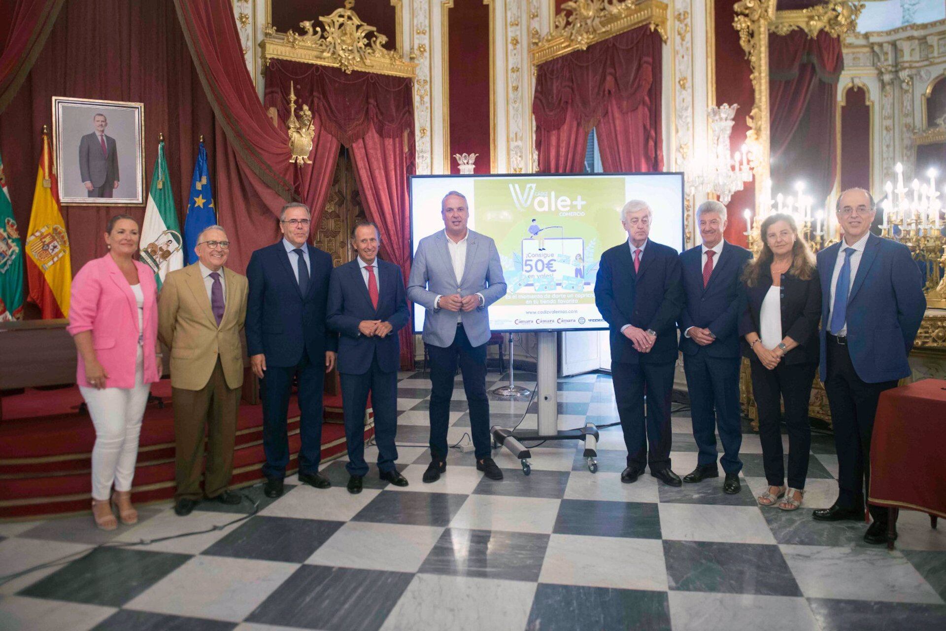 Presentación de la campaña &#039;Cádiz Vale Más&#039;.