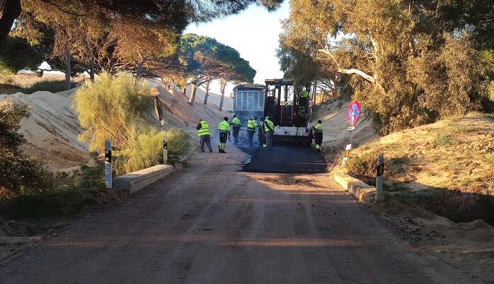 Trabajos en Punta Paloma