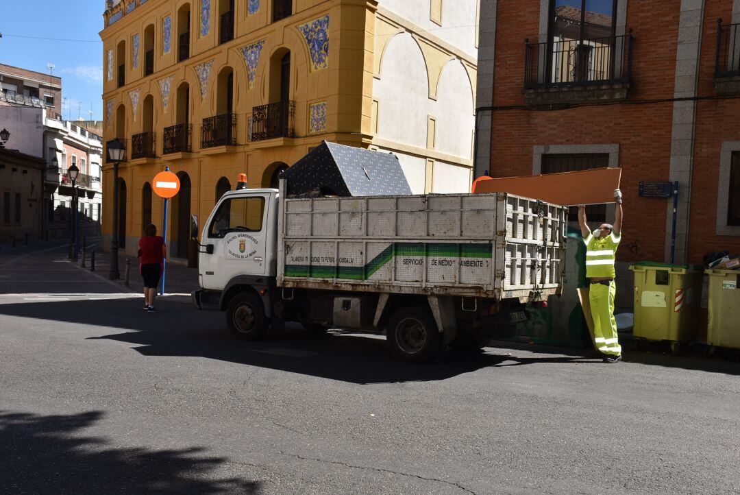 Recogida de muebles y enseres