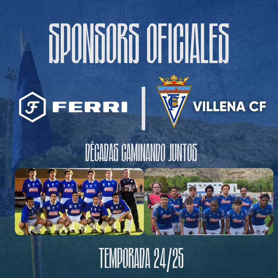 Patrocinador principal del Villena CF