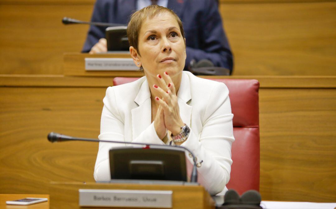 Uxue Barkos, presidenta del Gobierno de Navarra