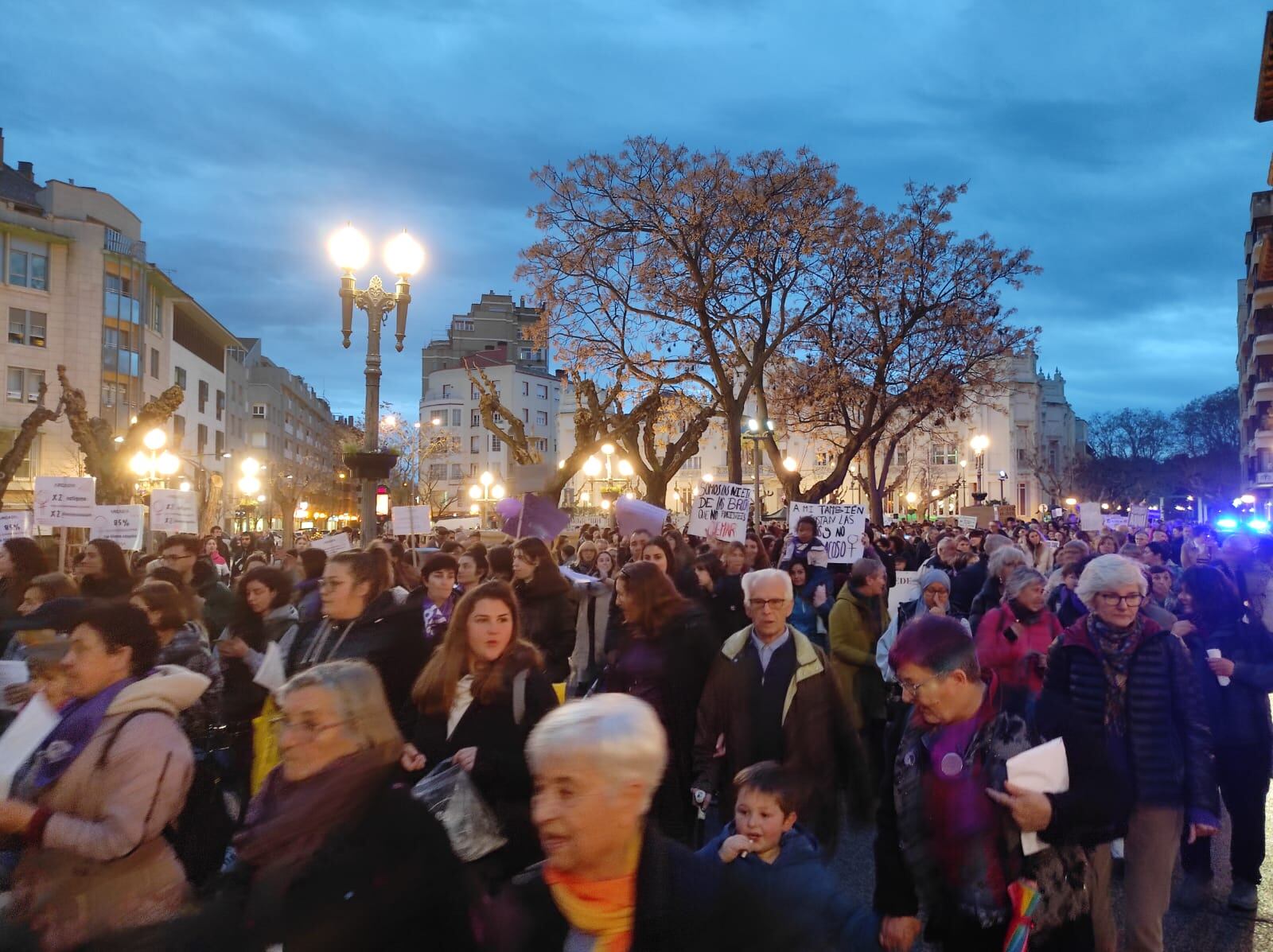 Manifestación del 8 de Marzo en Huesca