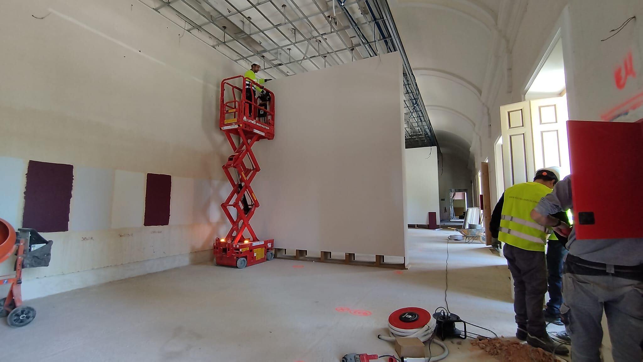 Planta superior donde se ubicará el Museo de Tapices