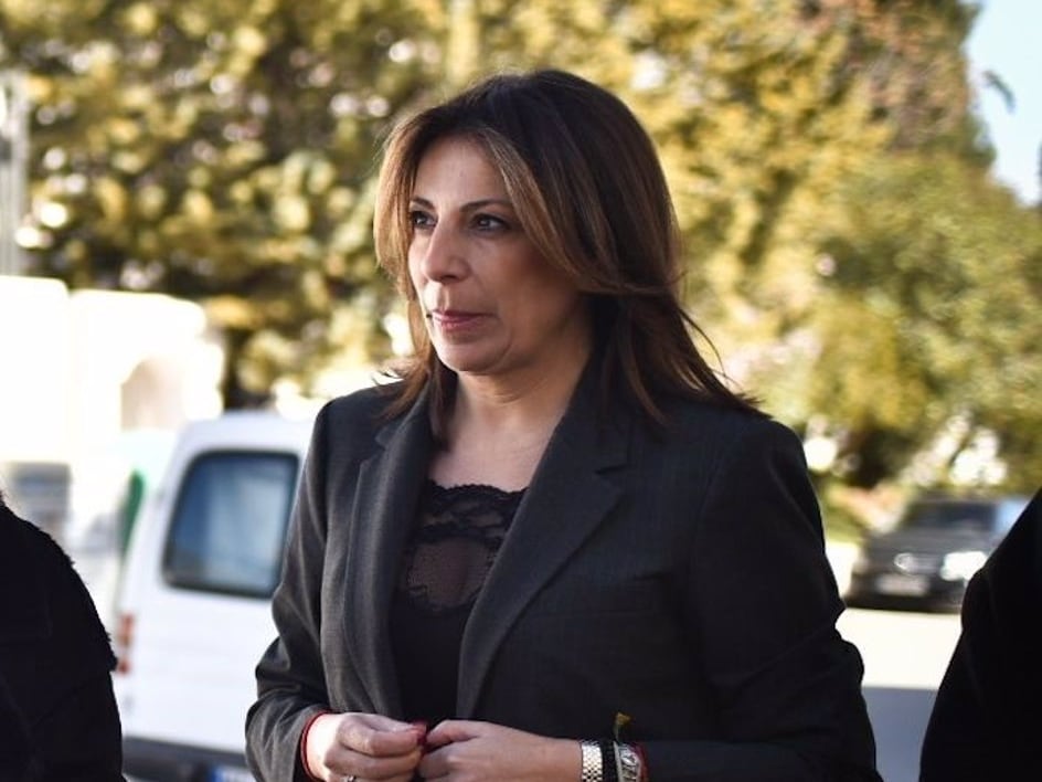 Patricia Navarro junto a Mari Paz Fernández este miércoles en Ronda