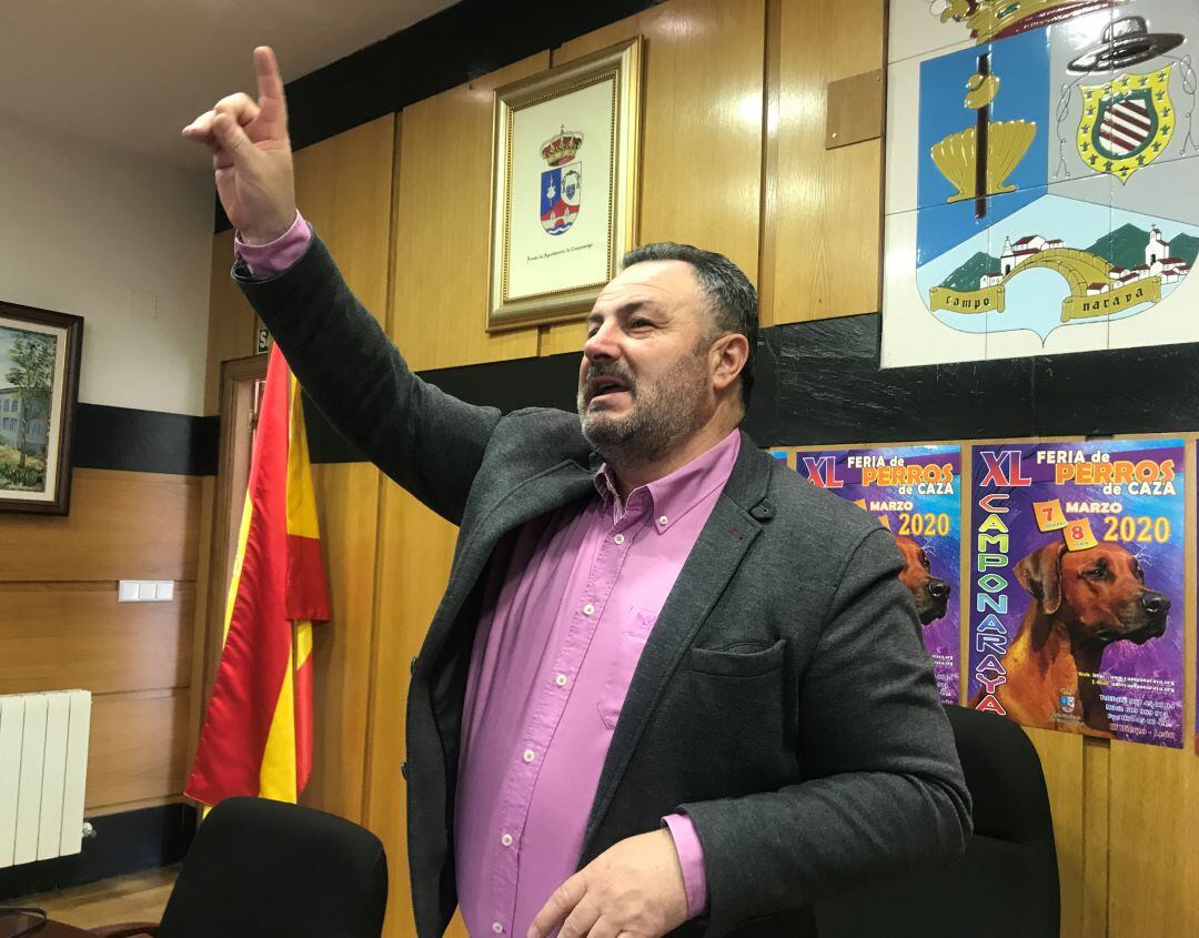 Presidente de la Diputación y alcalde de Camponaraya