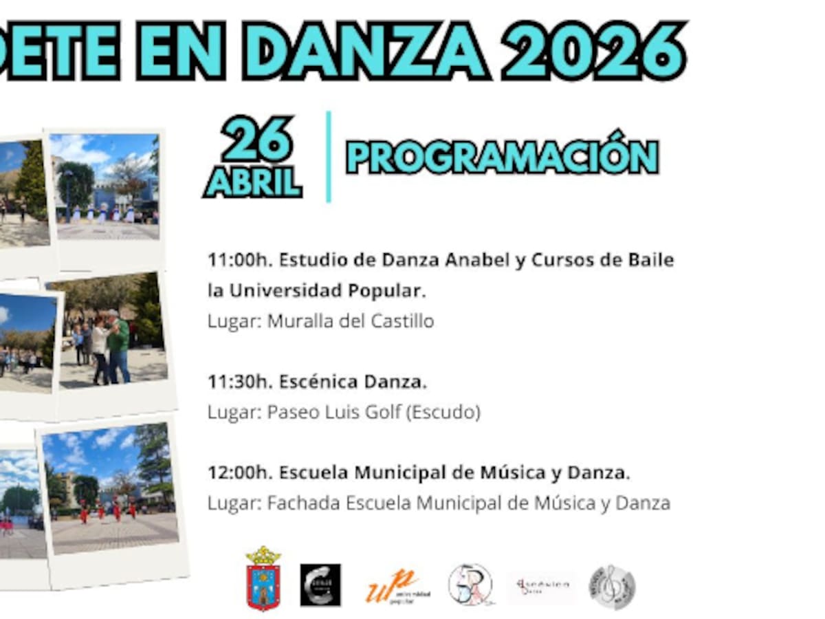 Los lugares más emblemáticos de Caudete celebran este domingo el Día Internacional de la Danza