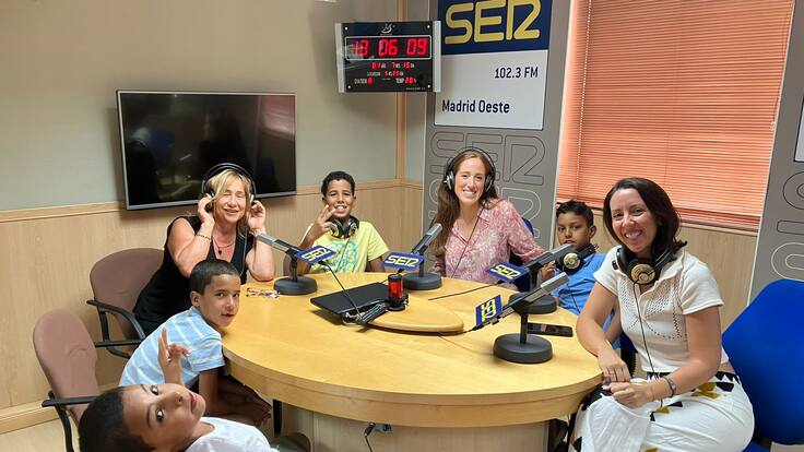 Entrevista con las familias y los niños del programa de 'Vacaciones en Paz' de la Asociación Móstoles con el Pueblo Saharaui