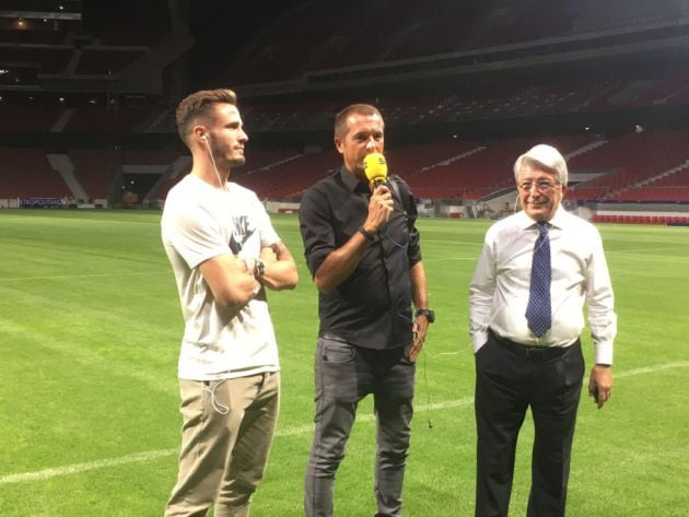 Todas las fotos del estreno en exclusiva del Wanda Metropolitano en El Larguero