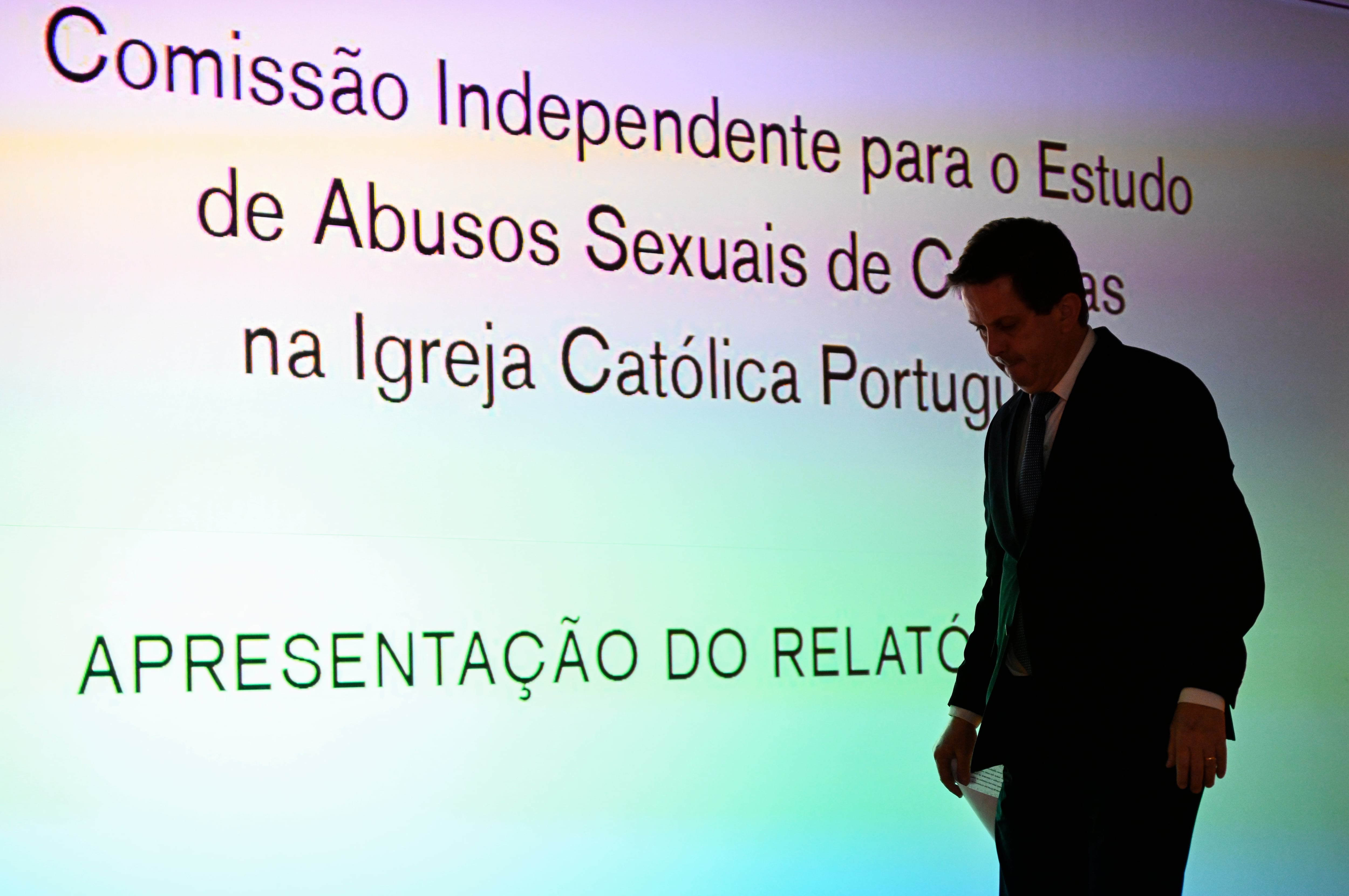 Pedro Strecht durante la presentación de las conclusiones sobre la investigación de abusos sexuales en la Iglesia Católica de Portugal