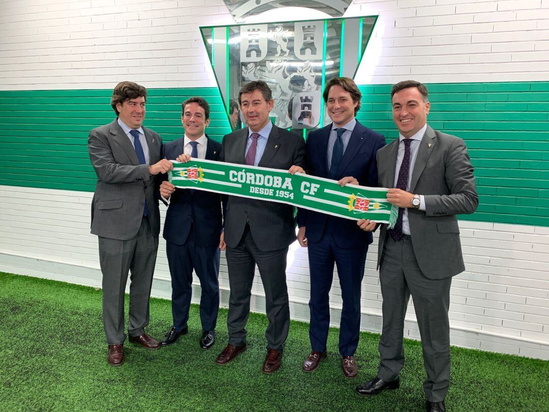 El nuevo equipo directivo del Córdoba CF