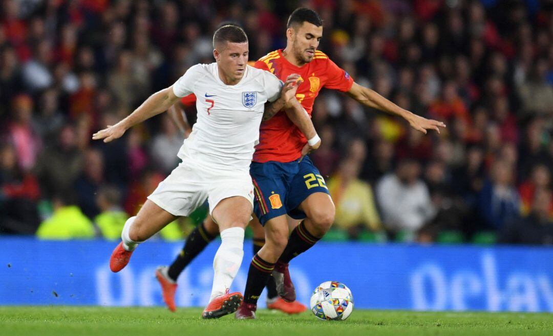 Dani Ceballos, ante Inglaterra.