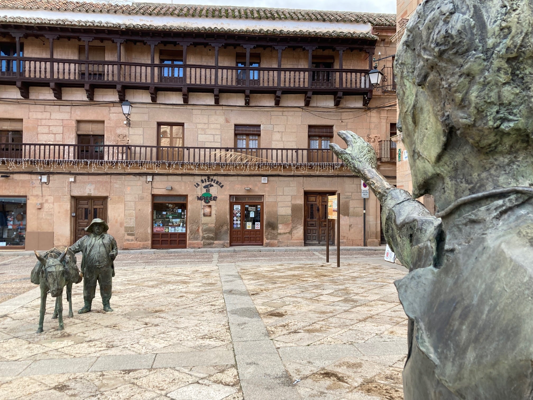 Imagen de archivo de la Plaza Mayor de Villanueva de los Infantes (Ciudad Real)