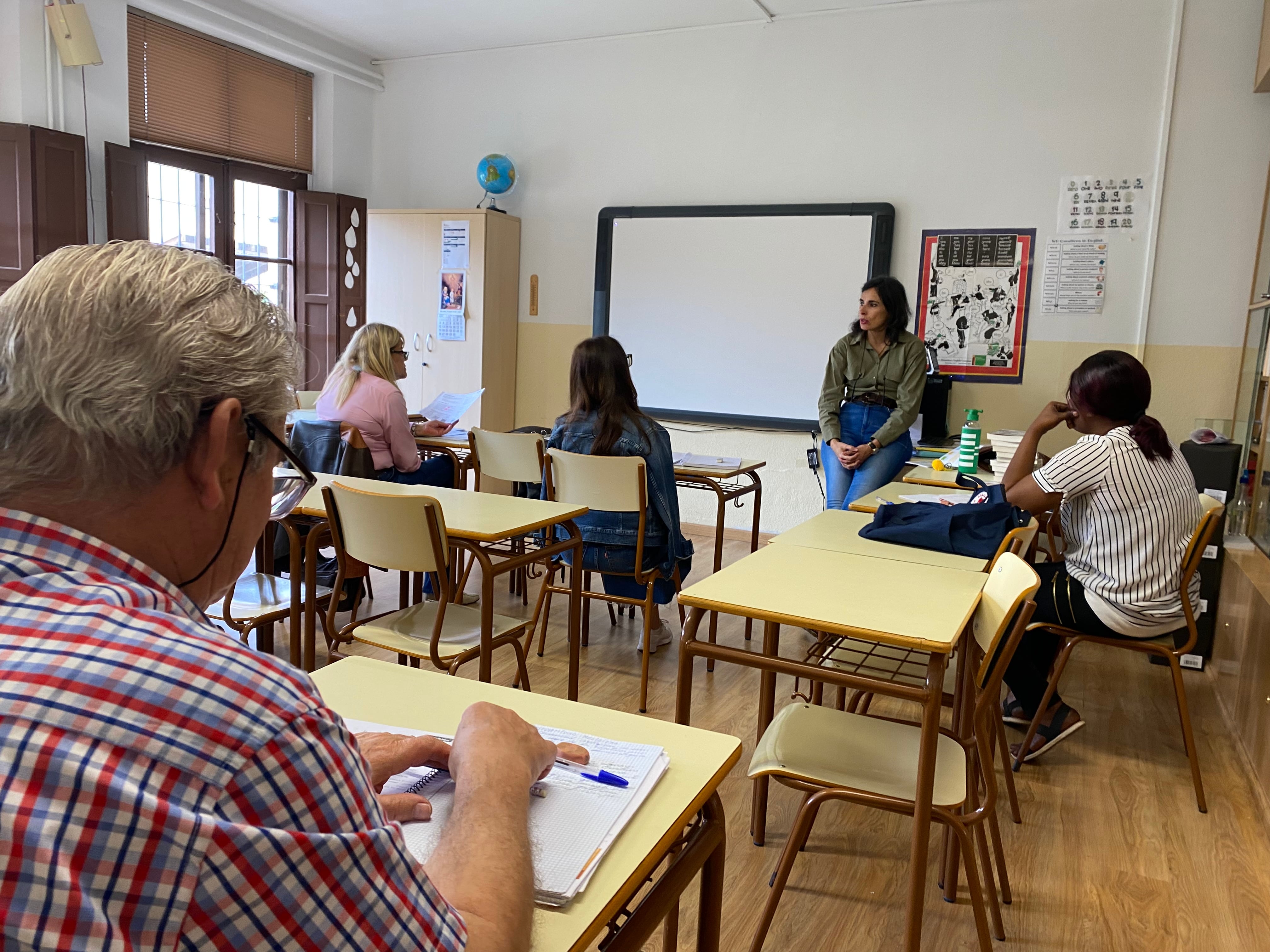 Clase de cultura general CEPA Conde de Aranda