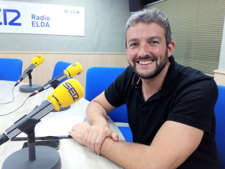 Diego Tomás, socio fundador de PBC Coworking, en Radio Elda