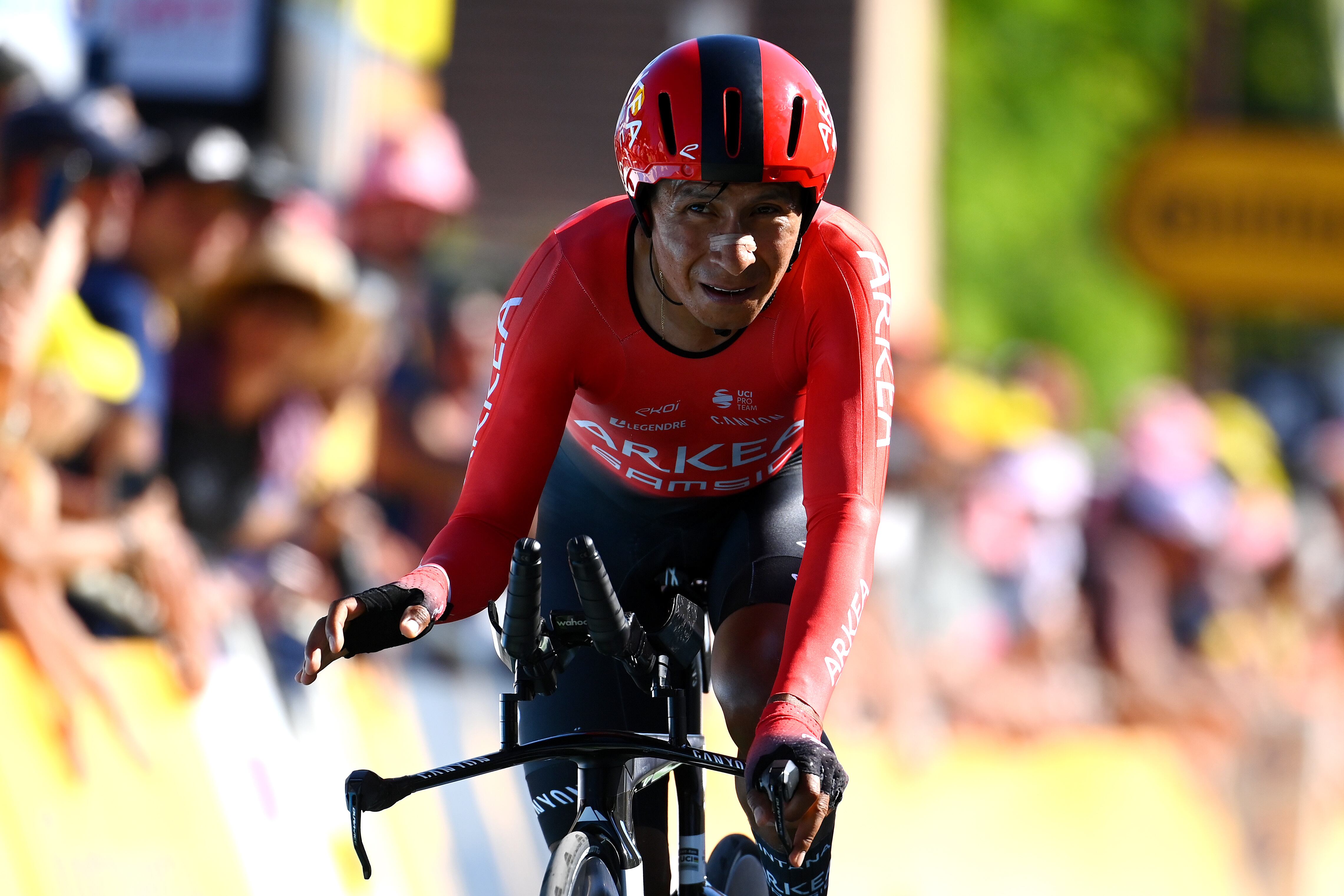 Nairo Quintana, durante el Tour de Francia. (Photo by Tim de Waele/Getty Images)