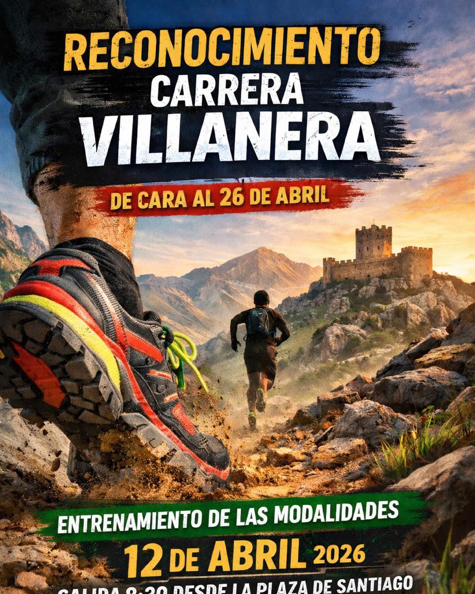 Cartel del entrenamiento