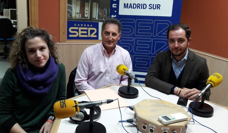 Los representantes de Leganemos, PSOE de Leganés y PP de Fuenlabrada